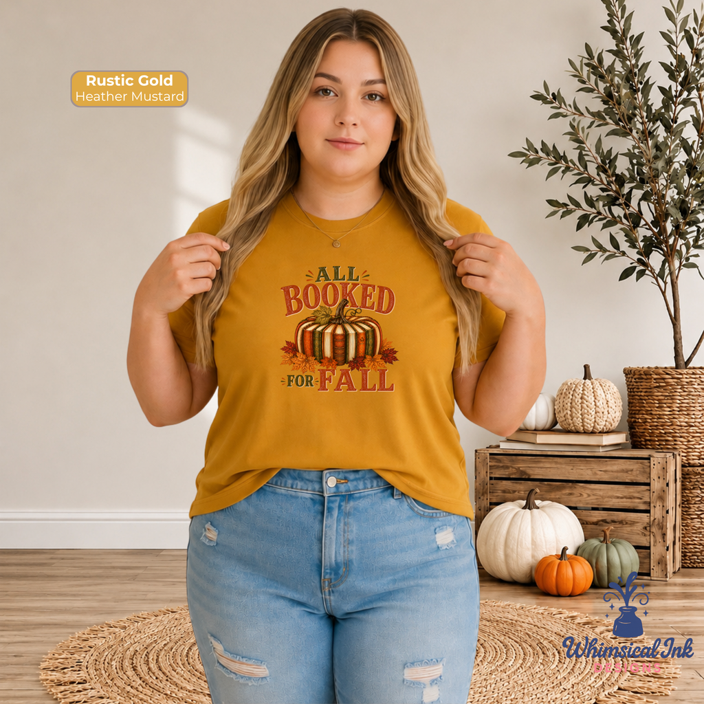 All Booked for Fall Graphic Tee