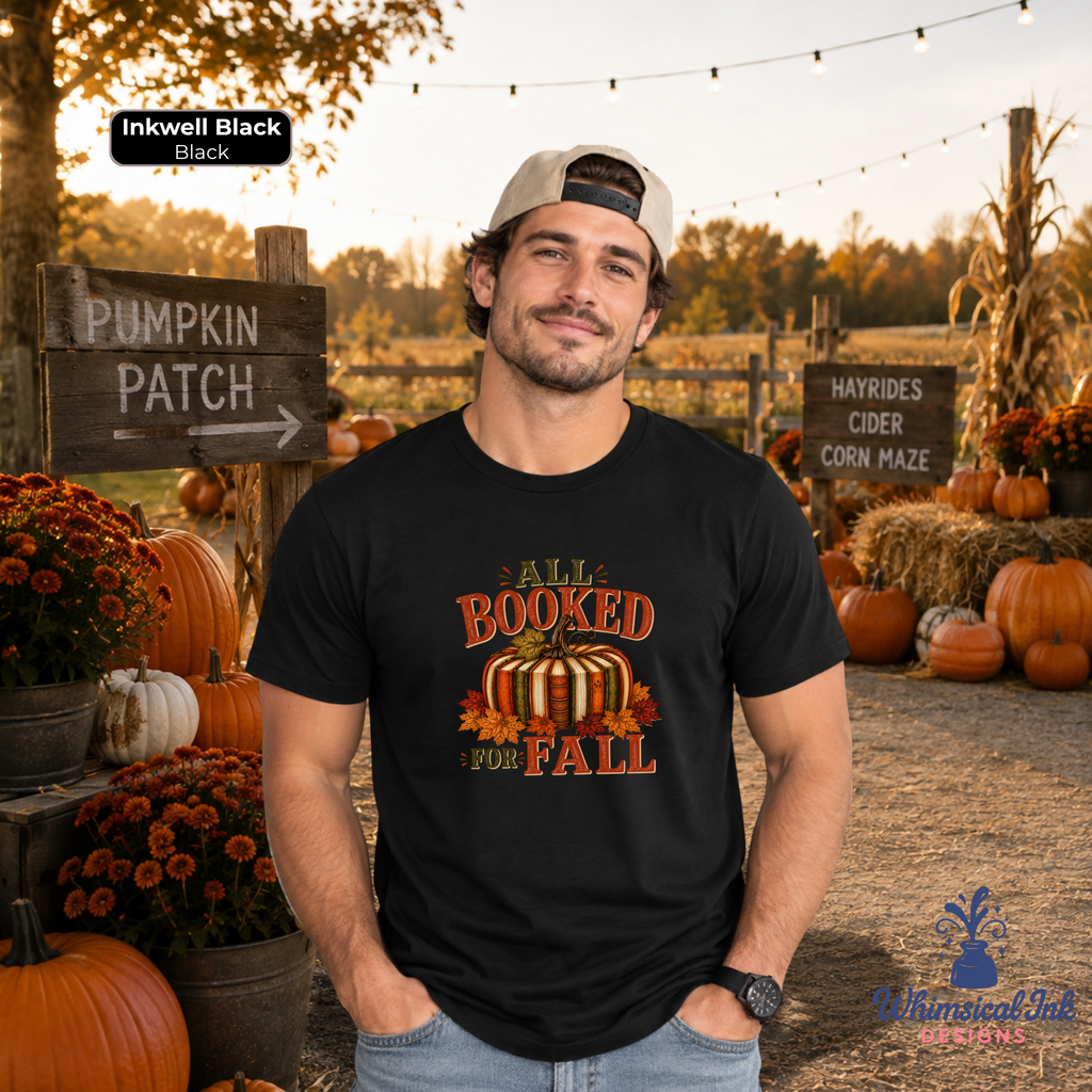 All Booked for Fall Graphic Tee