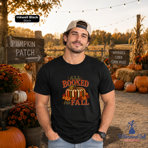 All Booked for Fall Graphic Tee