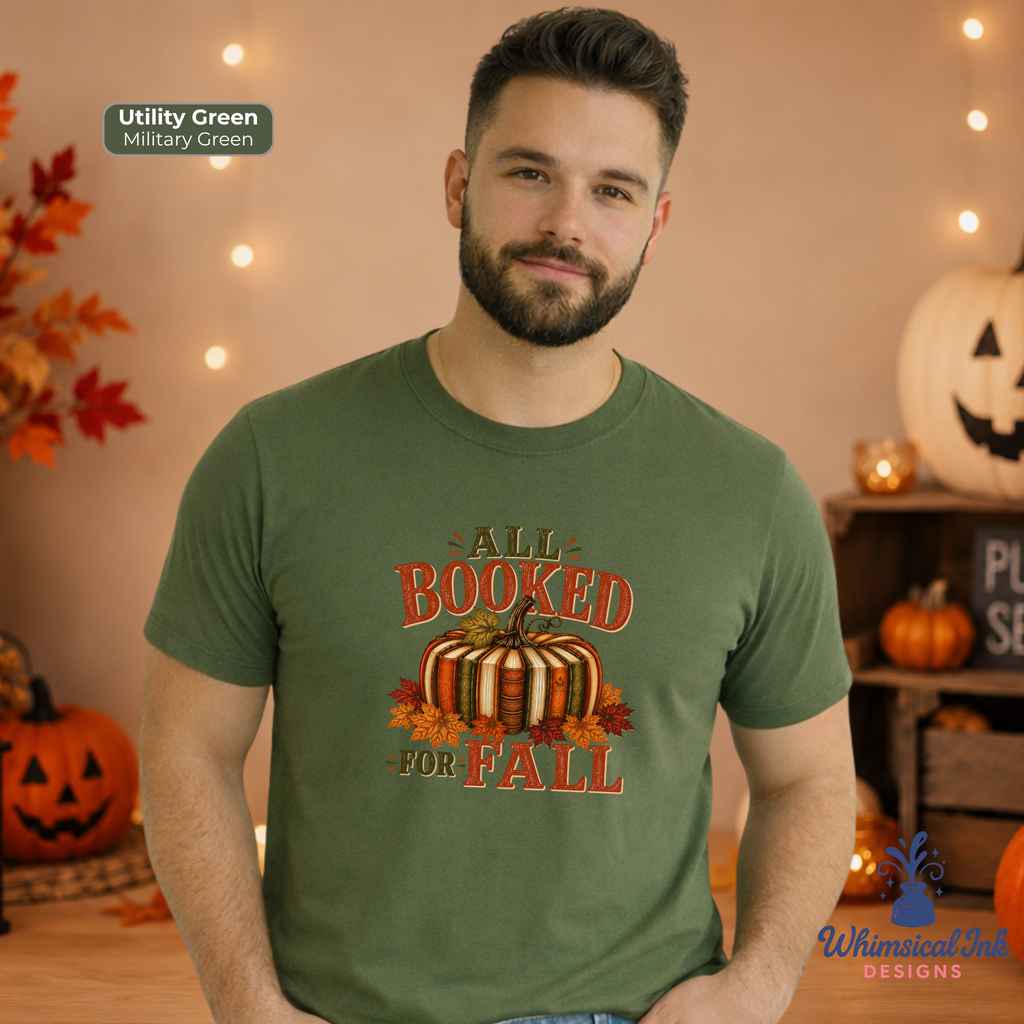 All Booked for Fall Graphic Tee