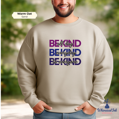 Be Kind All Day Everyday Crewneck Sweatshirt