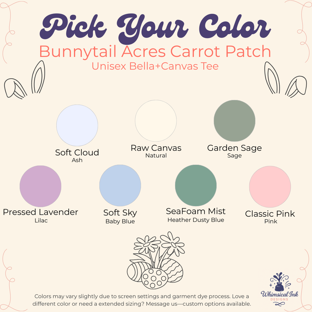 Bunnytail Acres Carrot Patch Tee