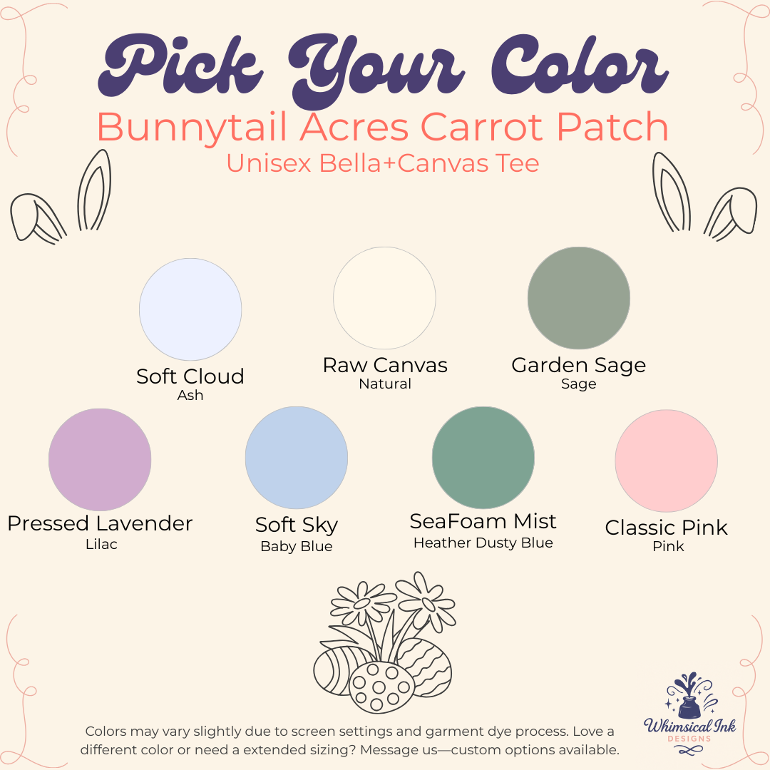 Bunnytail Acres Carrot Patch Tee