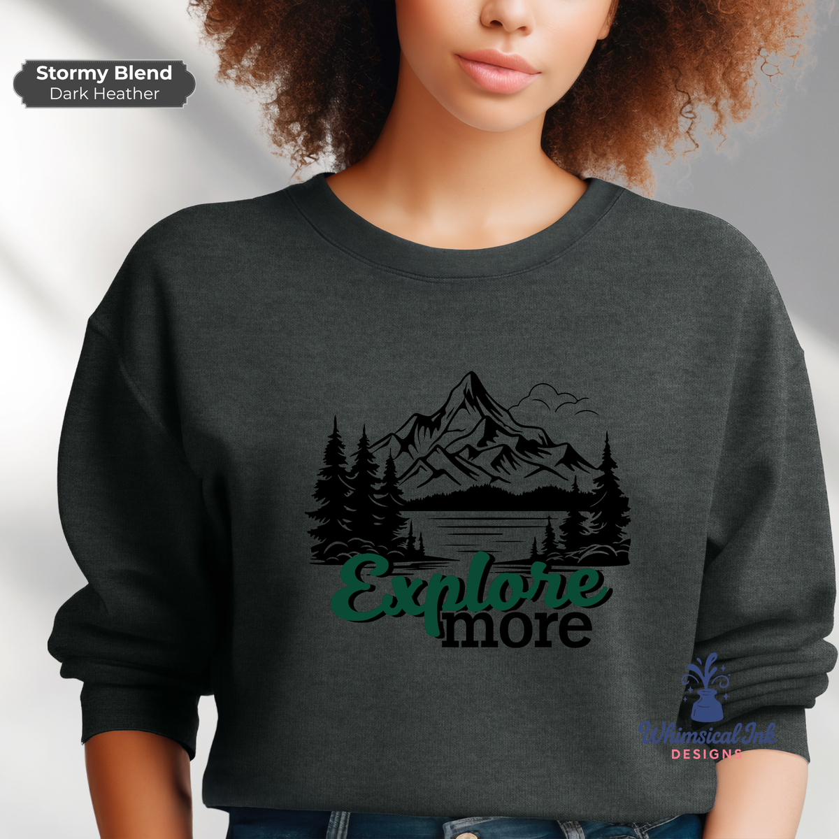 Explore More Crewneck Sweatshirt