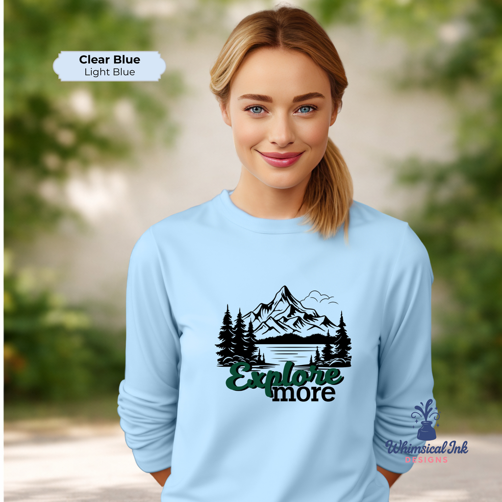 Explore More Crewneck Sweatshirt