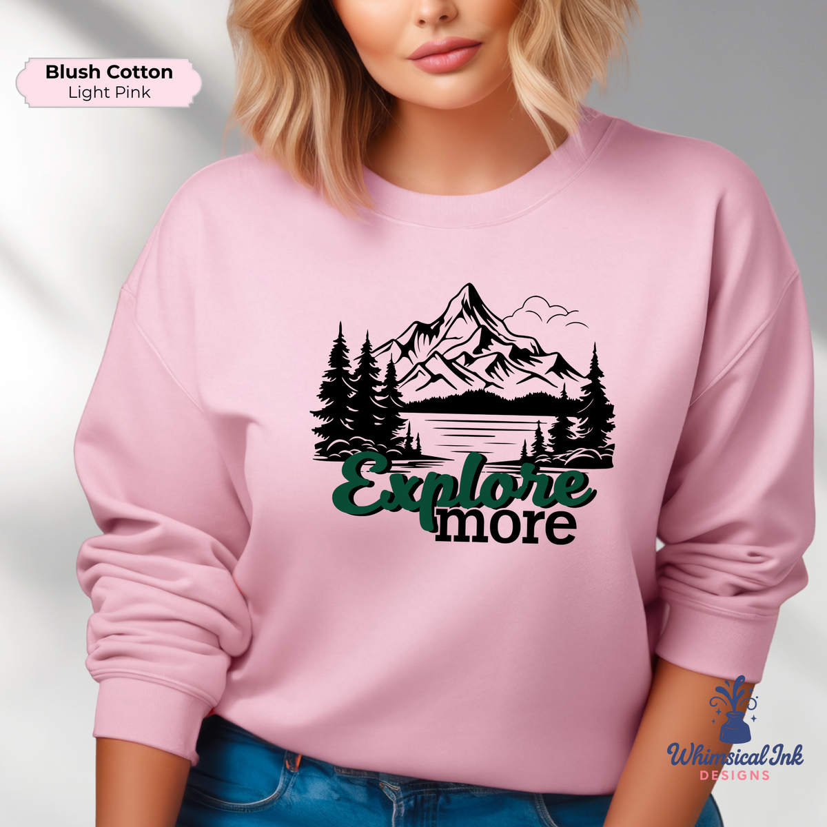 Explore More Crewneck Sweatshirt