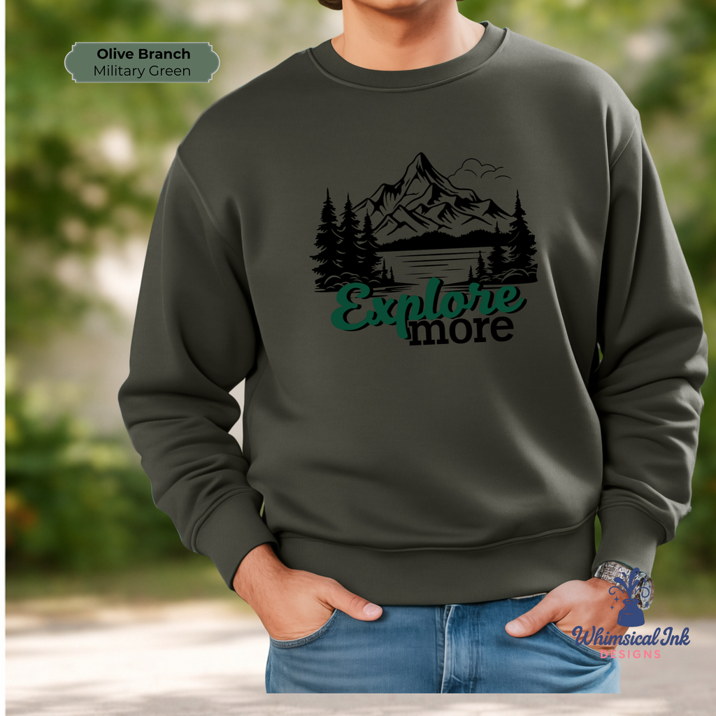 Explore More Crewneck Sweatshirt