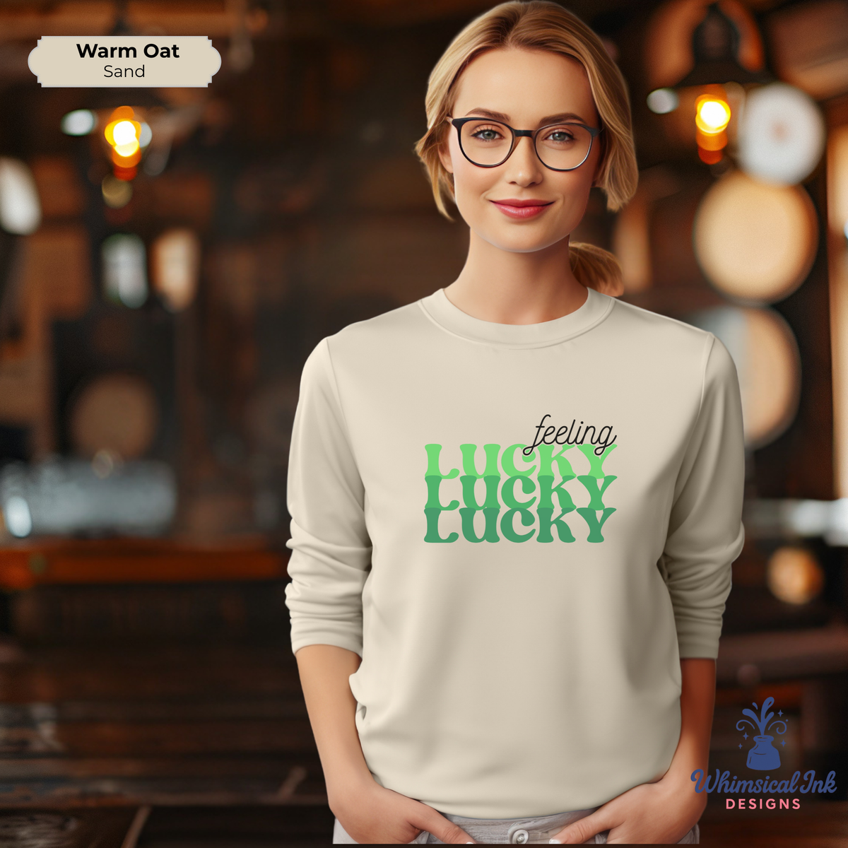 Feeling Lucky Crewneck Sweatshirt