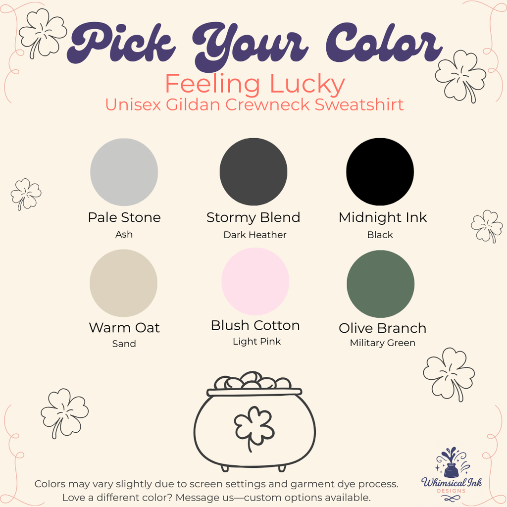 Feeling Lucky Crewneck Sweatshirt