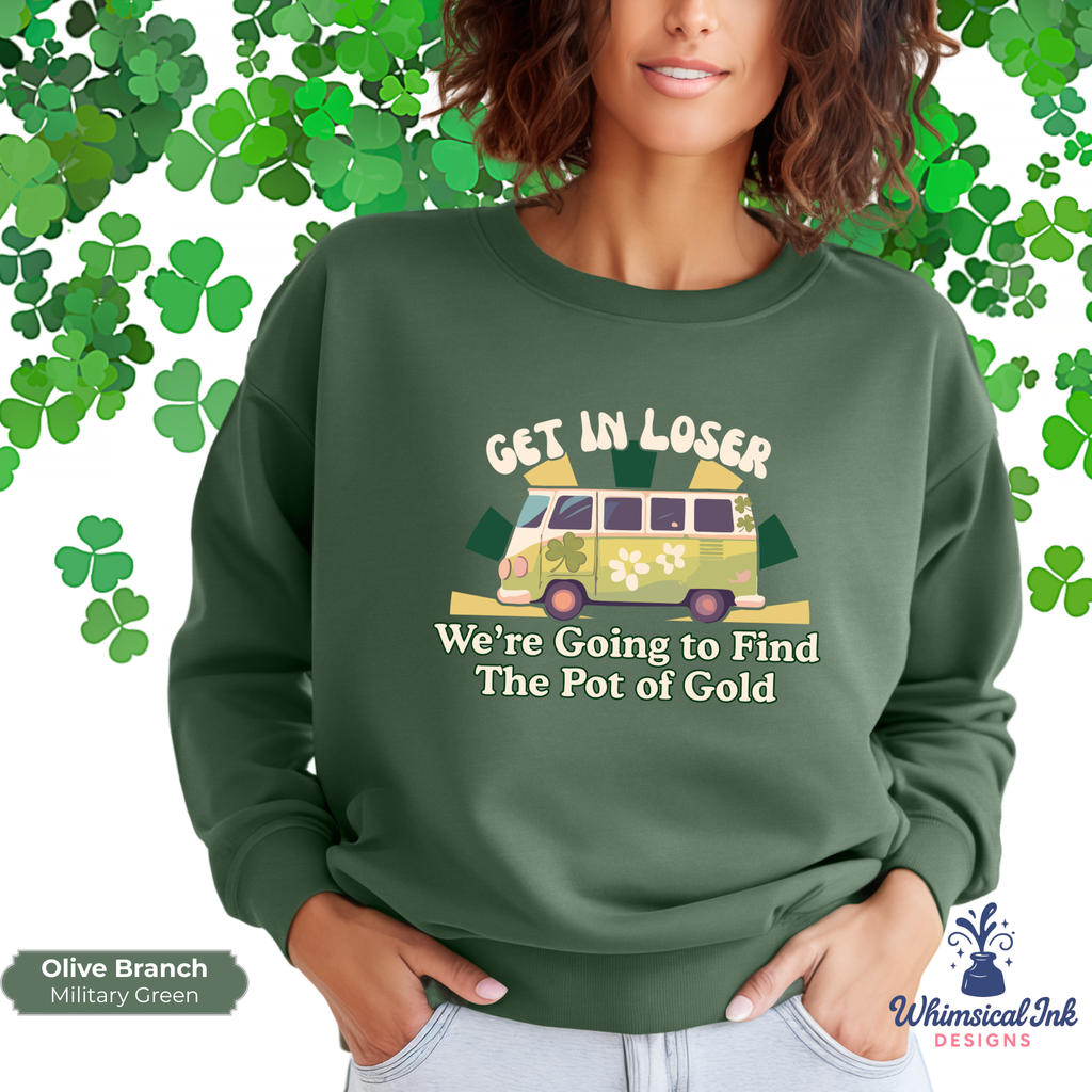 Going to Find the Pot of Gold Crewneck Sweatshirt