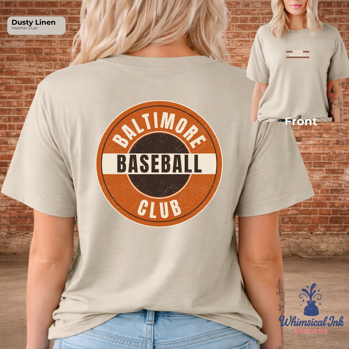 Baltimore Baseball Tee - Game Day Shirt