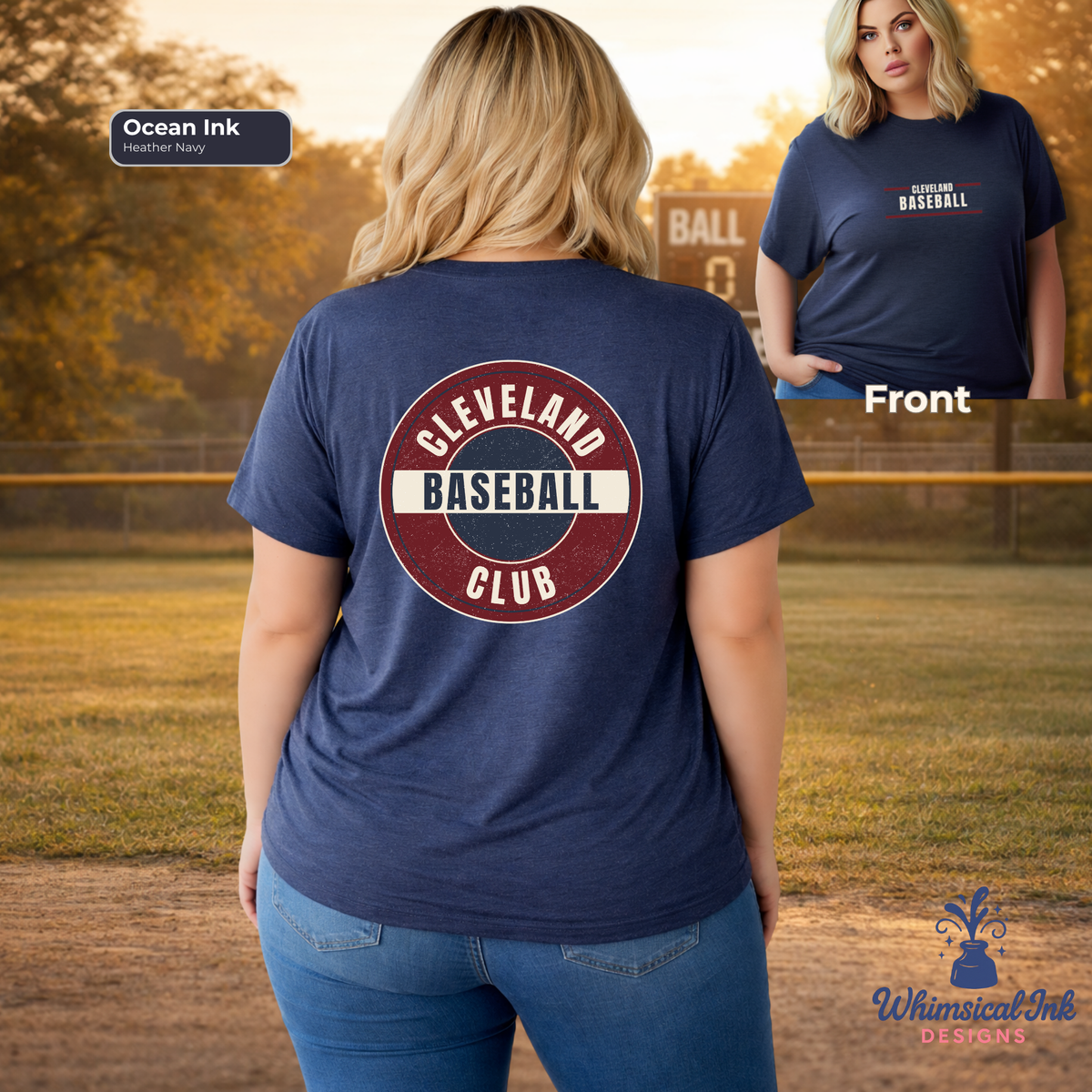 Cleveland Baseball Tee - Game Day Shirt