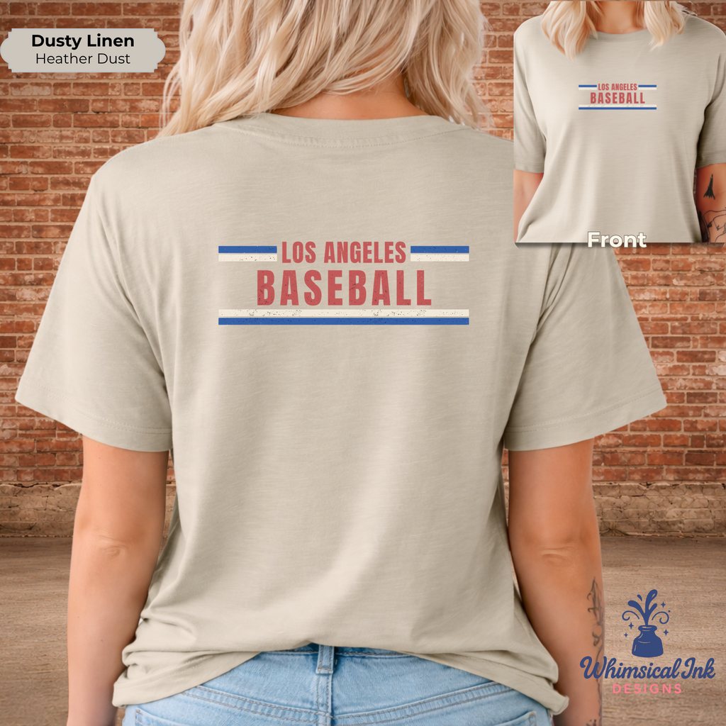 Los Angeles Baseball Tee - Game Day Shirt