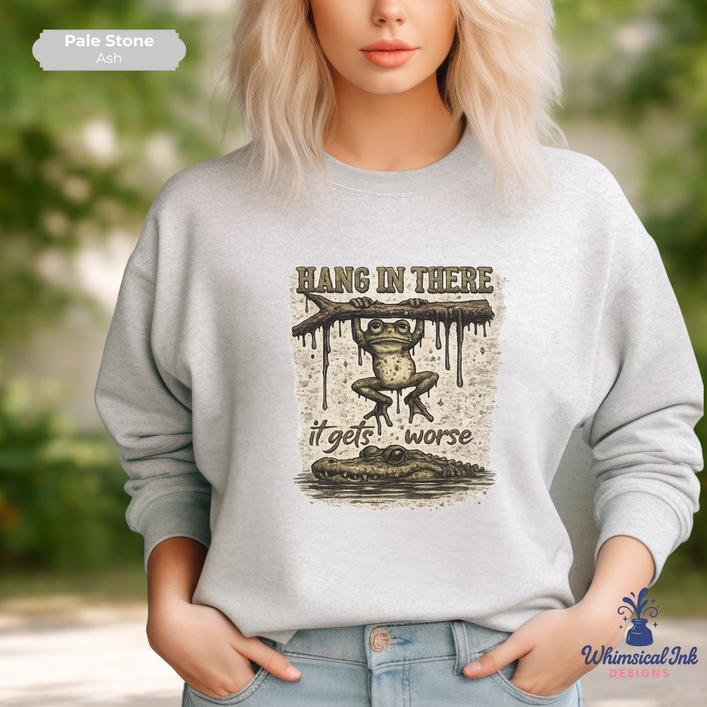 It Gets Worse Crewneck Sweatshirt
