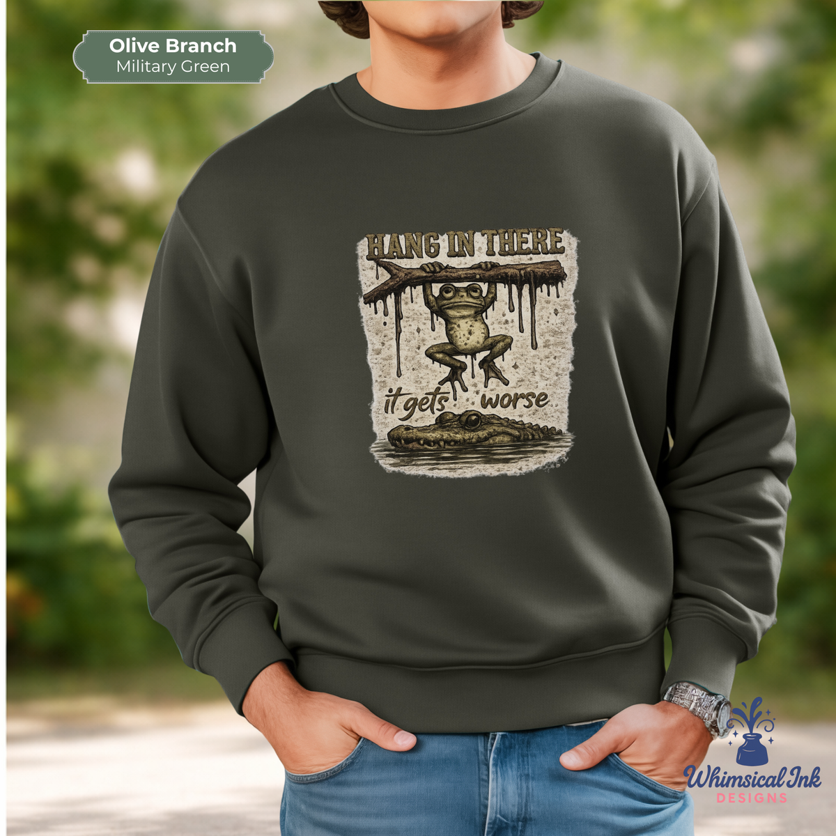 It Gets Worse Crewneck Sweatshirt