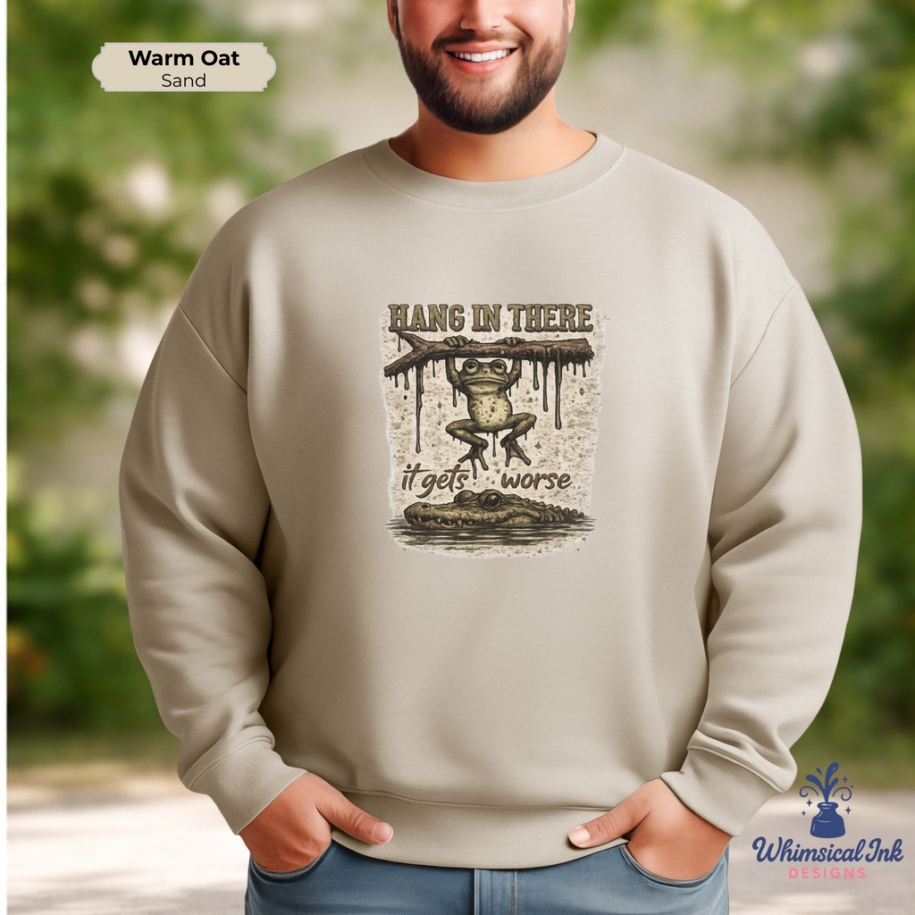 It Gets Worse Crewneck Sweatshirt