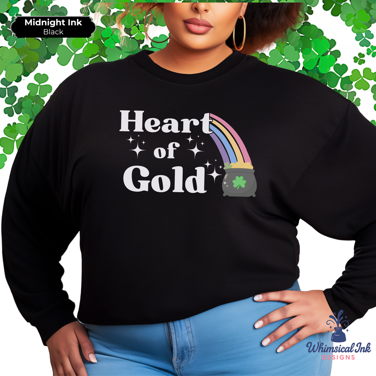 Heart of Gold Crewneck Sweatshirt
