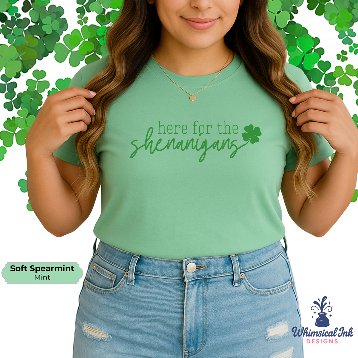 Here for the Shenanigans Tee