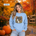 I Am An Autumn Ghost Sweatshirt | Cozy Fall Halloween Graphic Crewneck | Cute Ghost & Coffee Crewneck Sweatshirthirt