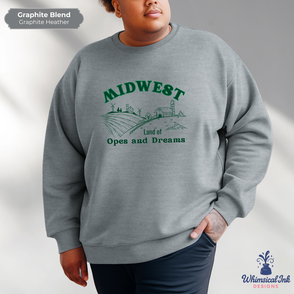 Land of Opes and Dreams Crewneck Sweatshirt