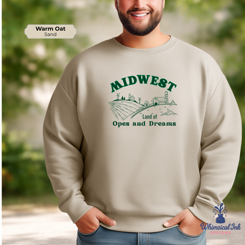 Land of Opes and Dreams Crewneck Sweatshirt