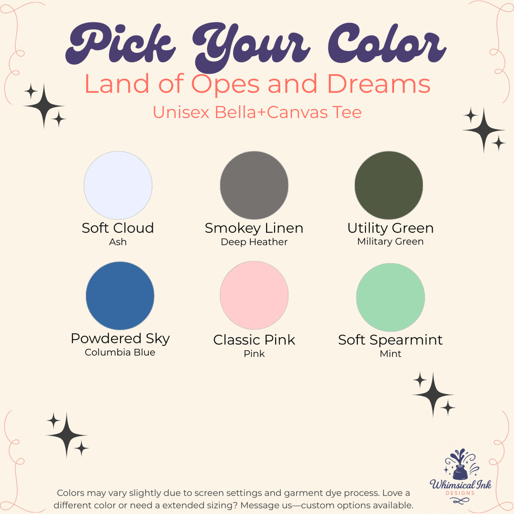 Land of Opes and Dreams Tee