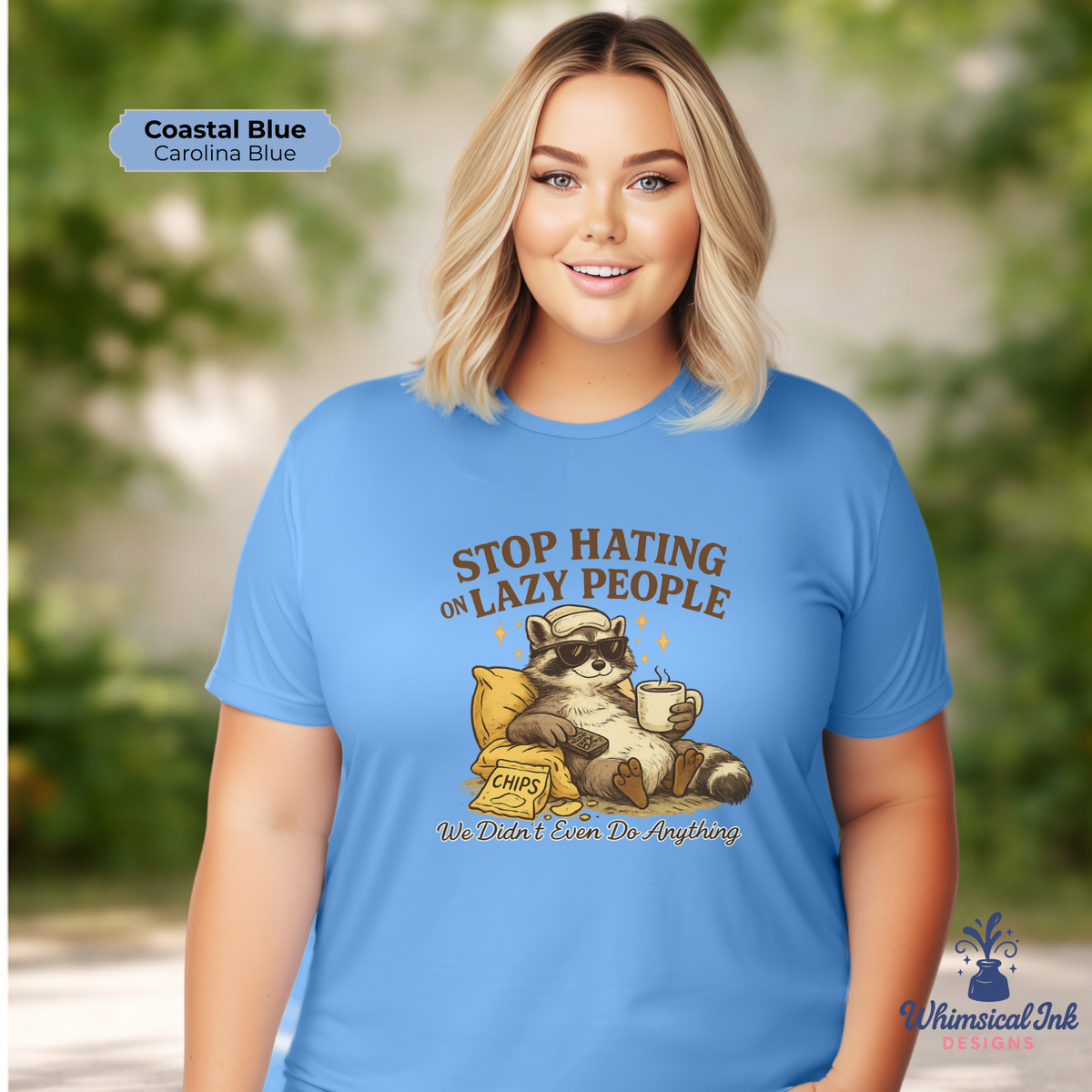 Lazy Raccoon Tee