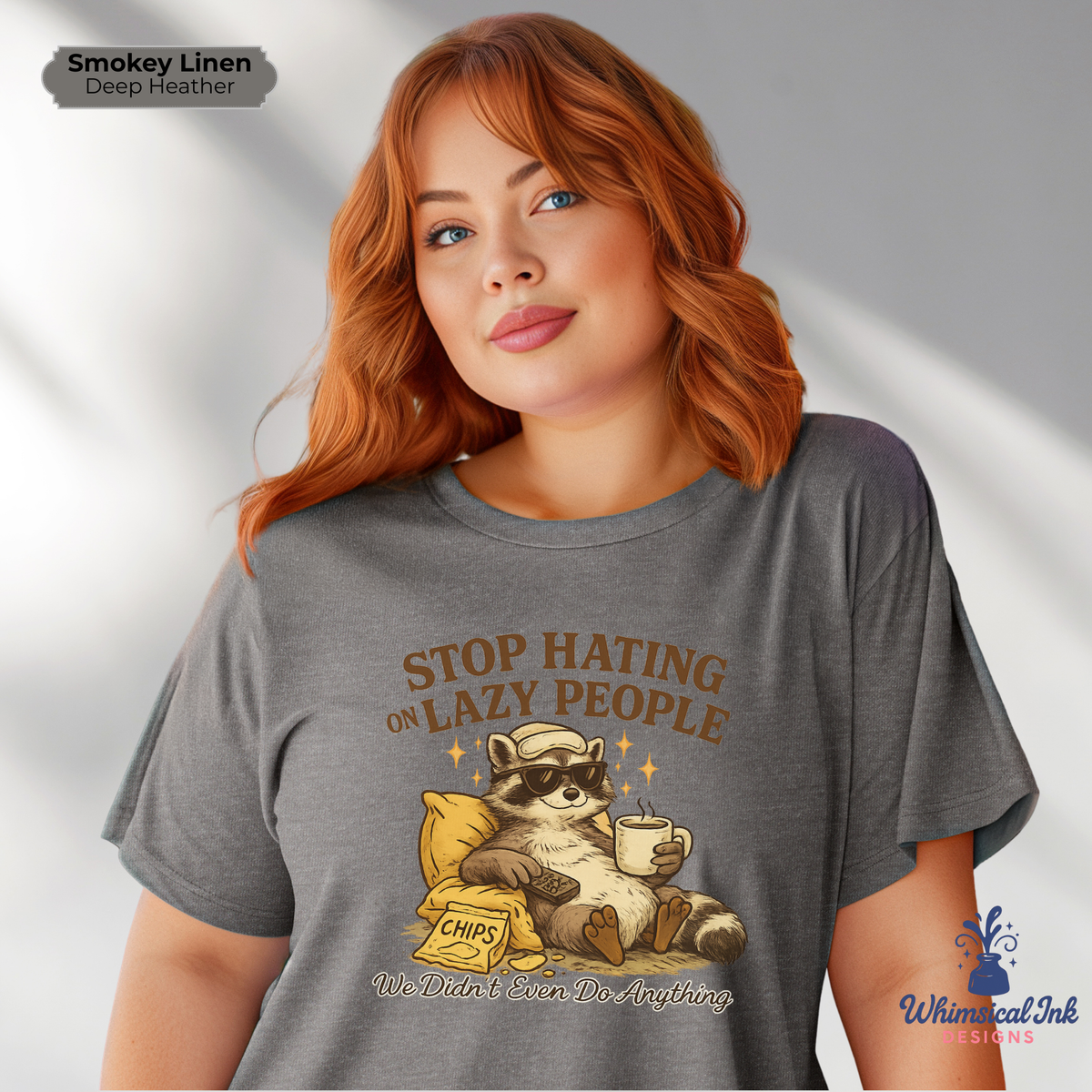 Lazy Raccoon Tee
