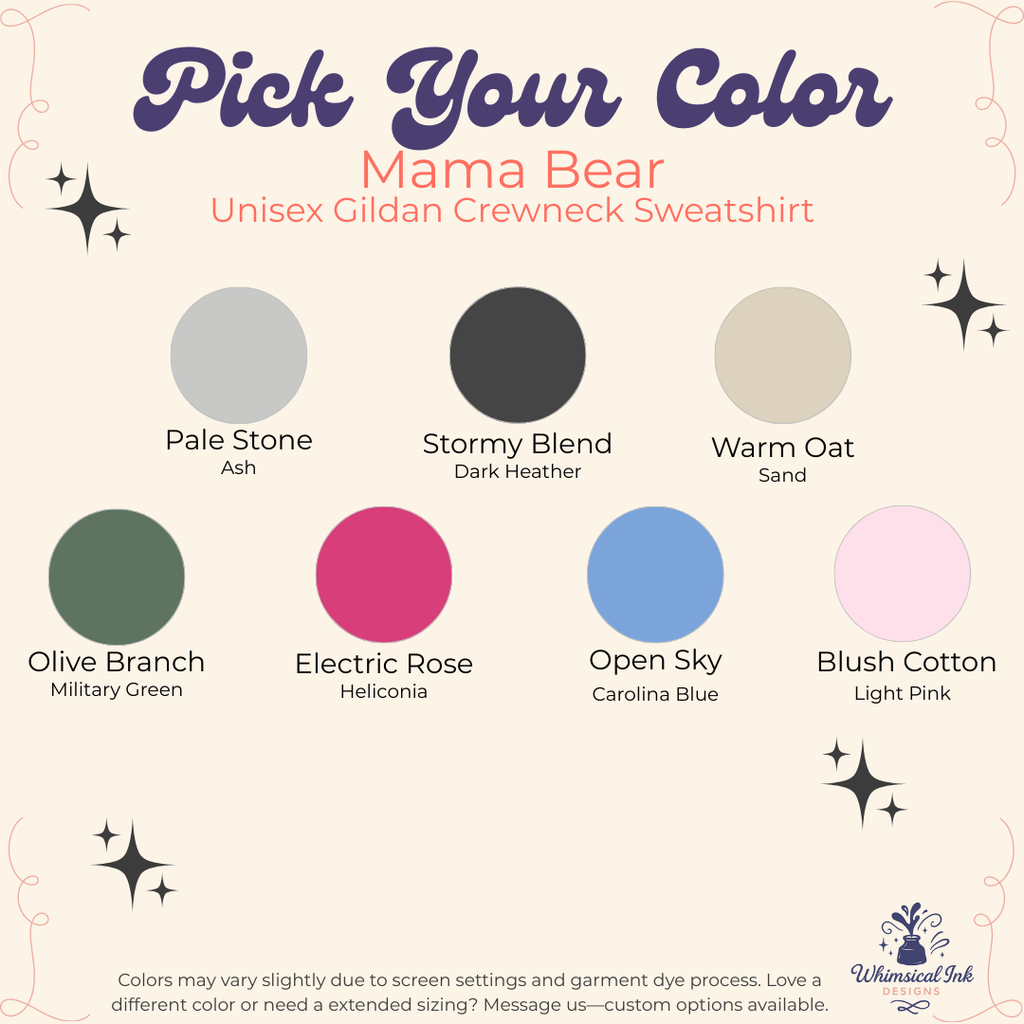 Mama Bear Crewneck Sweatshirt