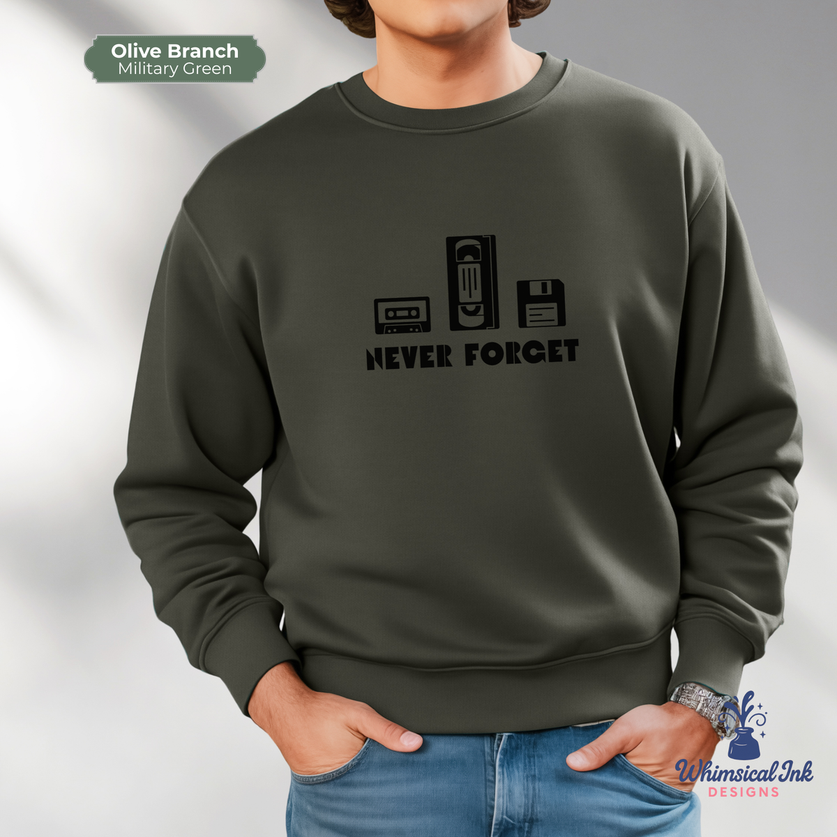 Never Forget Crewneck Sweatshirt