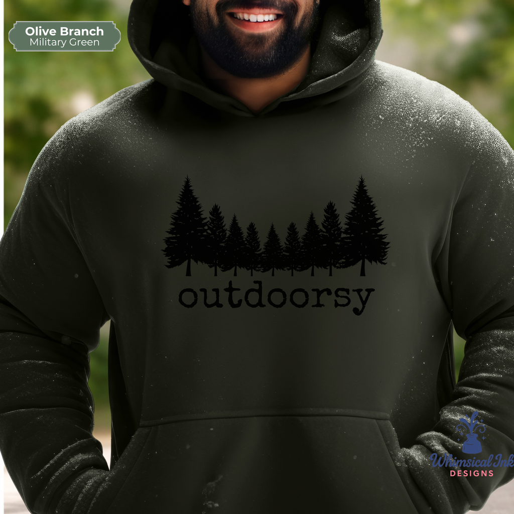 Outdoorsy Hooded Sweatshirt