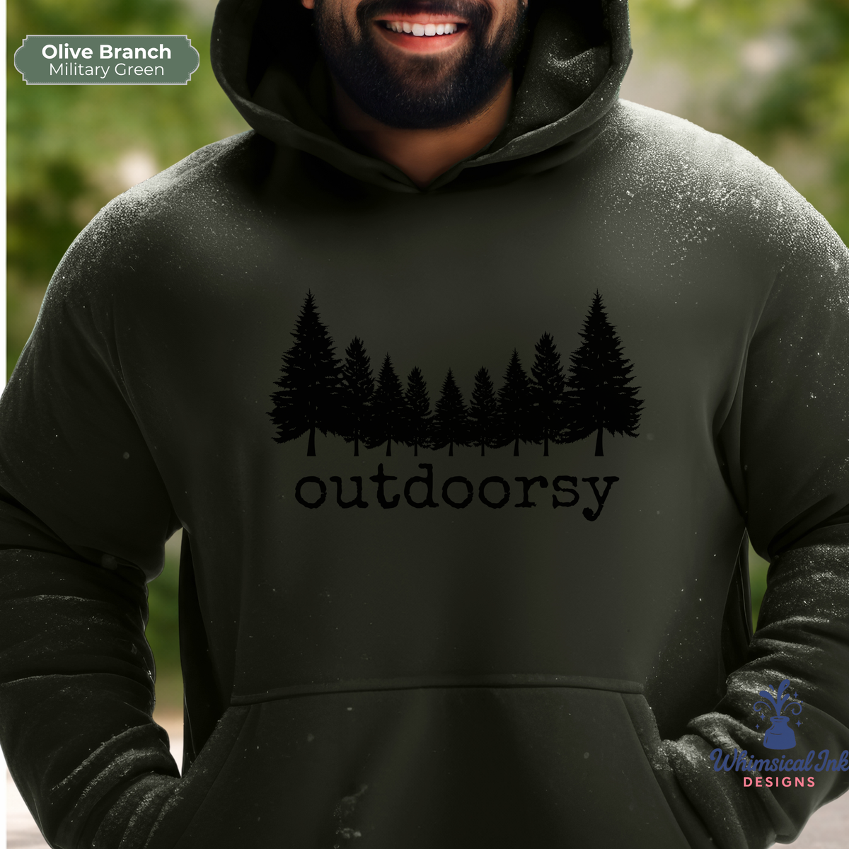 Outdoorsy Hooded Sweatshirt