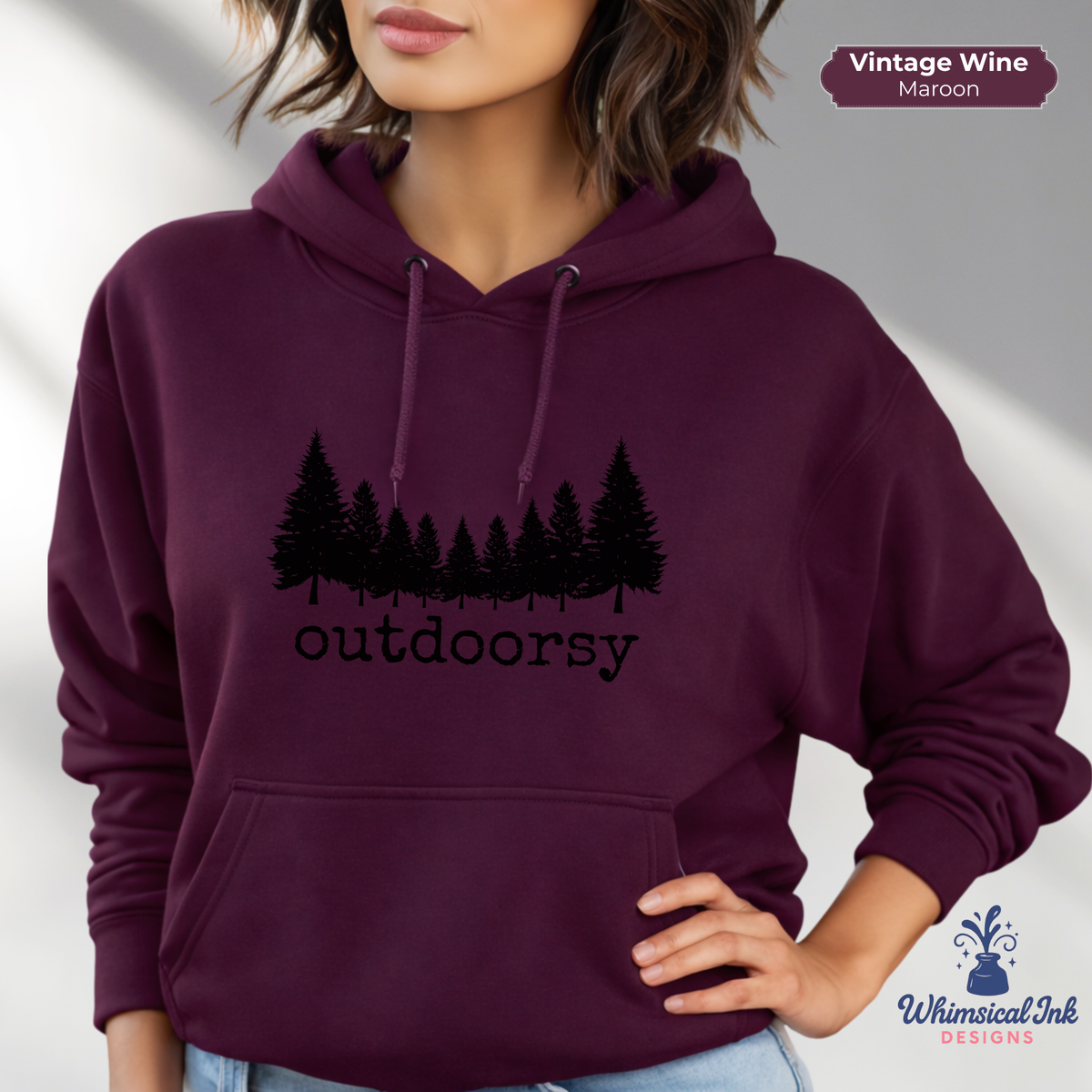 Outdoorsy Hooded Sweatshirt