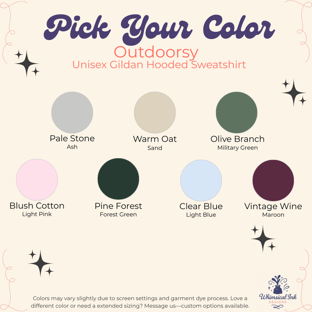 Outdoorsy Hooded Sweatshirt