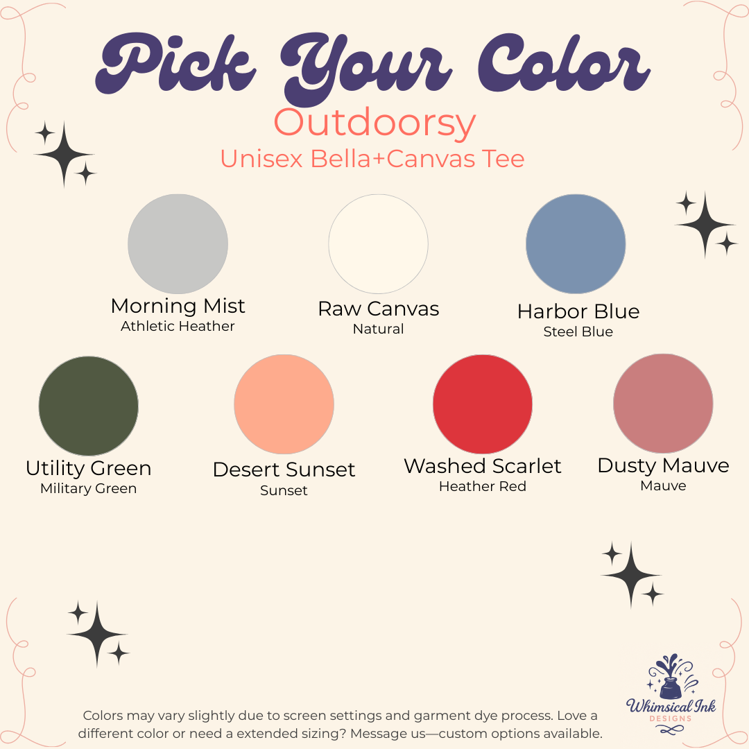 Outdoorsy Tee