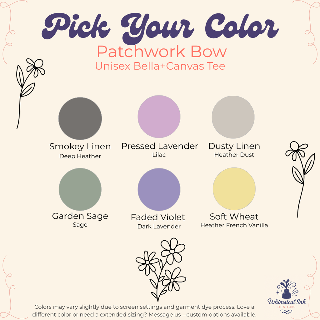 Patchwork Bow Tee