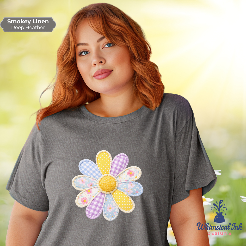 Petal Patchwork Daisy Tee