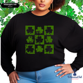 Shamrock Checkerboard Crewneck Sweatshirt