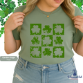 Shamrock Checkerboard Tee