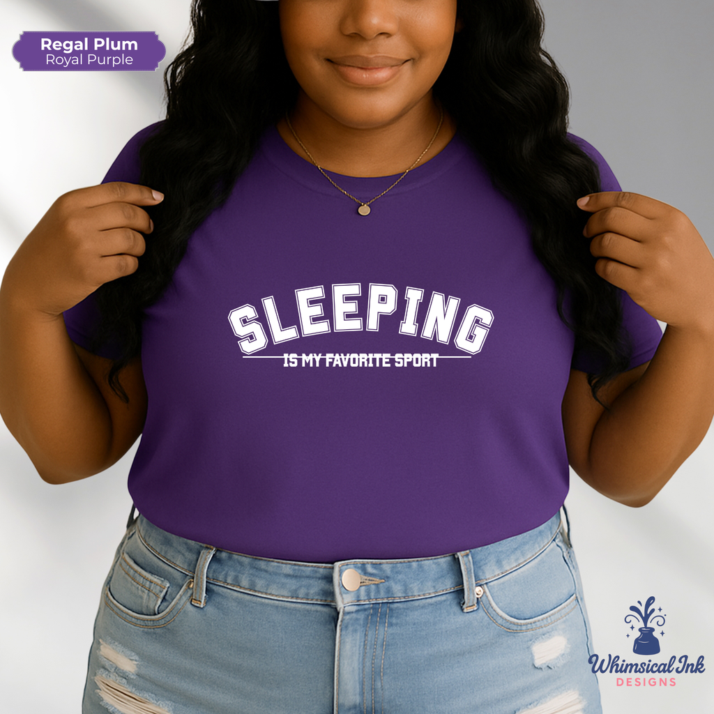 Sleeping is My Favorite Sport Tee