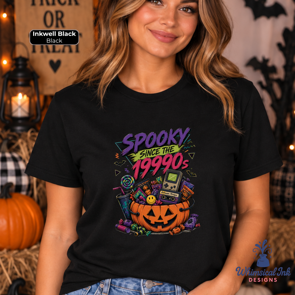Spooky Since the 1990s Halloween Shirt | Retro 90s Halloween Tee