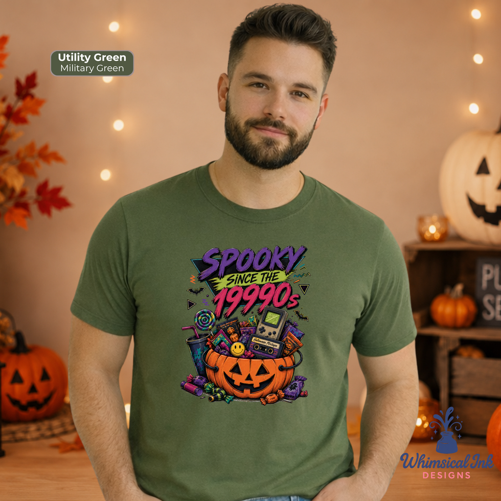 Spooky Since the 1990s Halloween Shirt | Retro 90s Halloween Tee