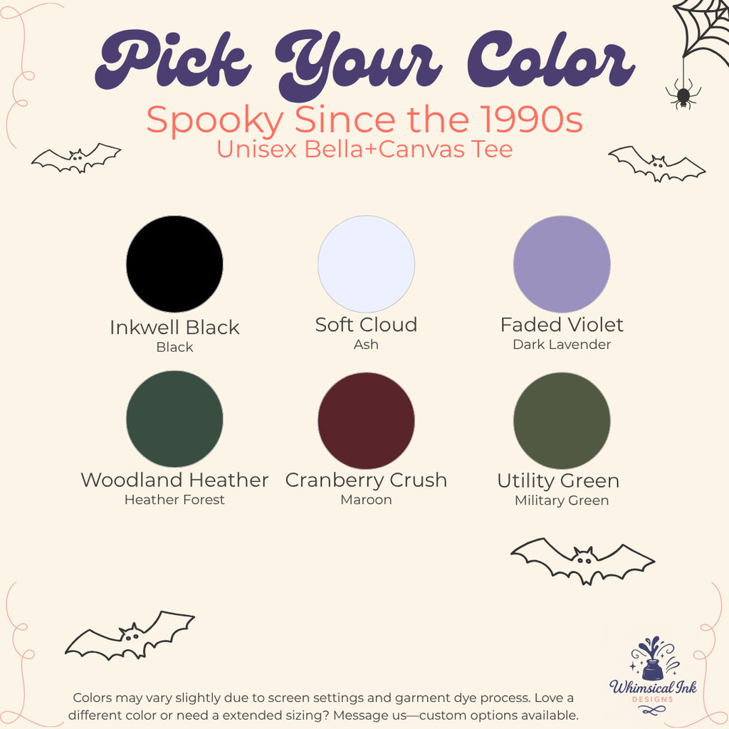 Spooky Since the 1990s Halloween Shirt | Retro 90s Halloween Tee