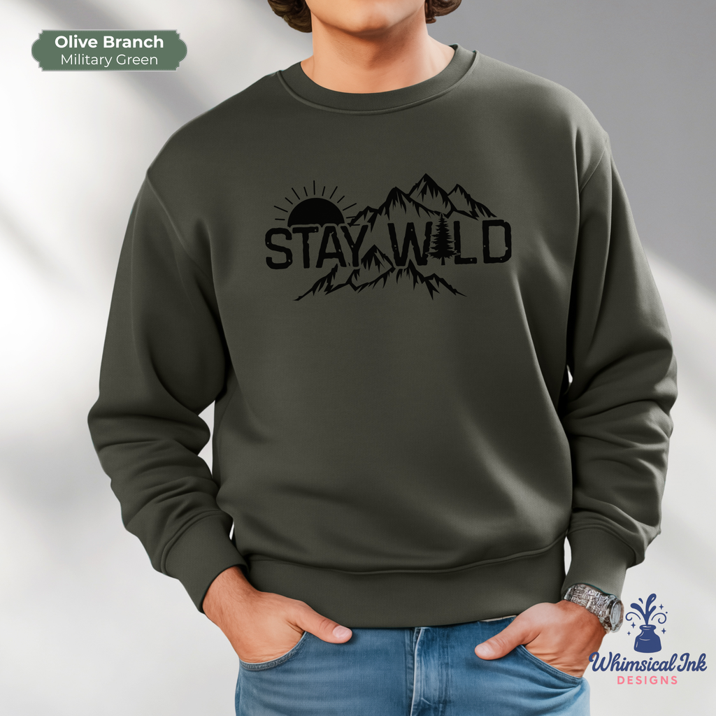 Stay Wild Crewneck Sweatshirt