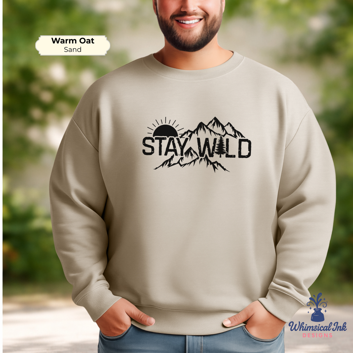 Stay Wild Crewneck Sweatshirt
