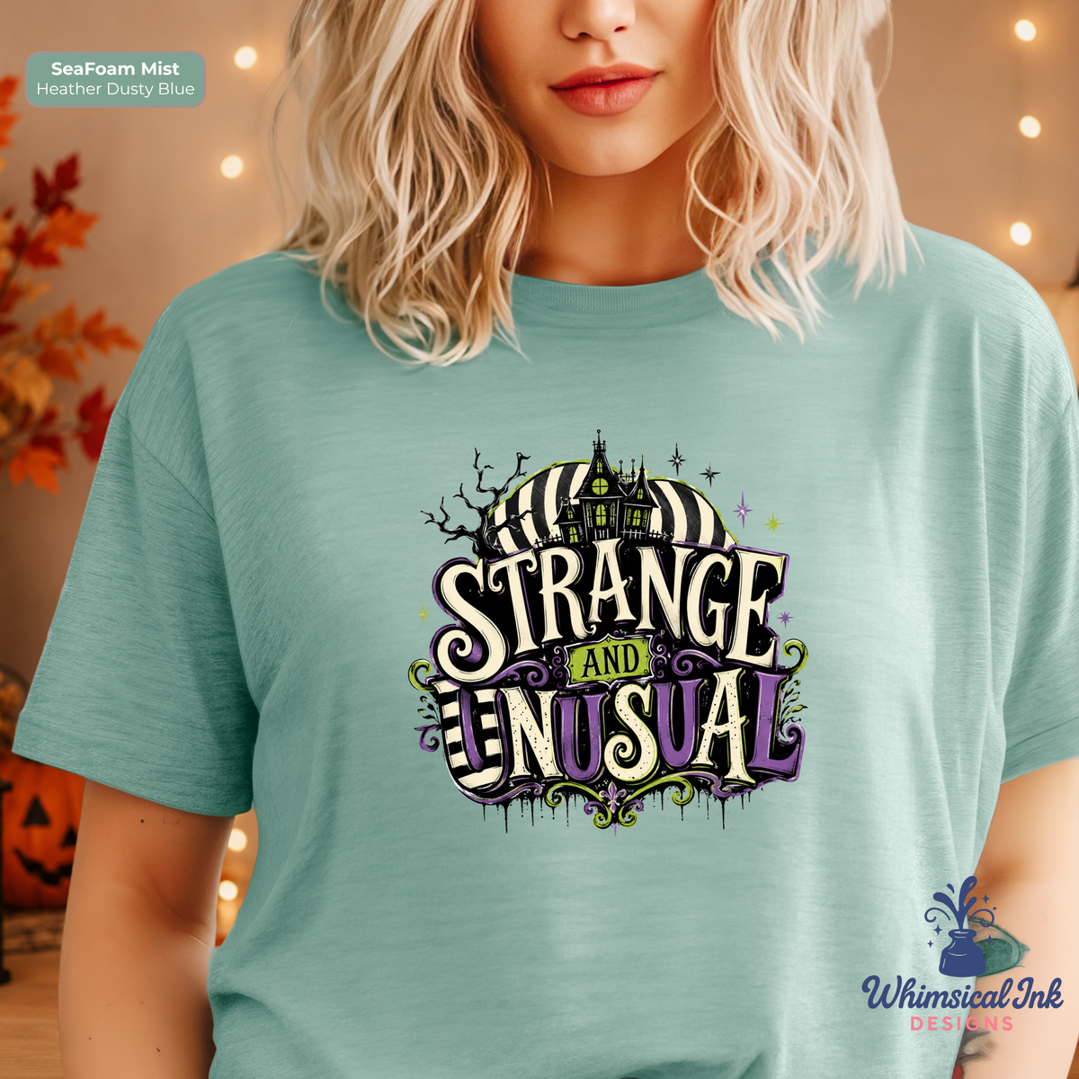 Strange & Unusual Halloween Shirt | Spooky Graphic Tee | Millennial Gen X Halloween Shirt