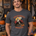 Unfortunately Immortal Halloween Vampire Shirt | Funny Gothic Tee